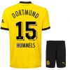 Oficiální Fotbalový Dres Borussia Dortmund Hummels 15 Domácí 2023-24 pro Děti